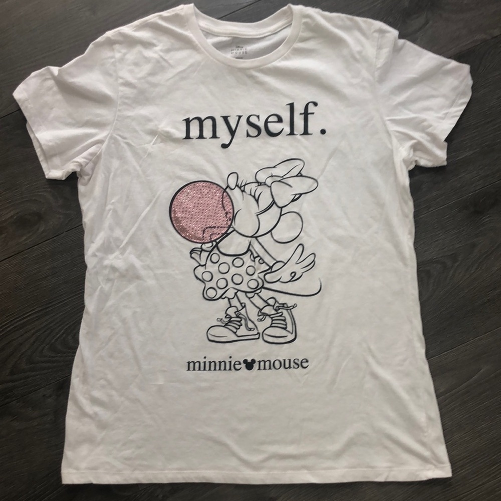 Disney's bubblegum Myself Minnie Mouse Graphic 3 D T Shirt